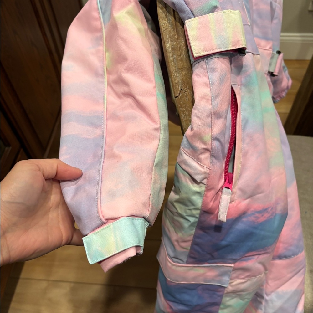 Kids Multicolor Snowsuit - Picture 10 of 12